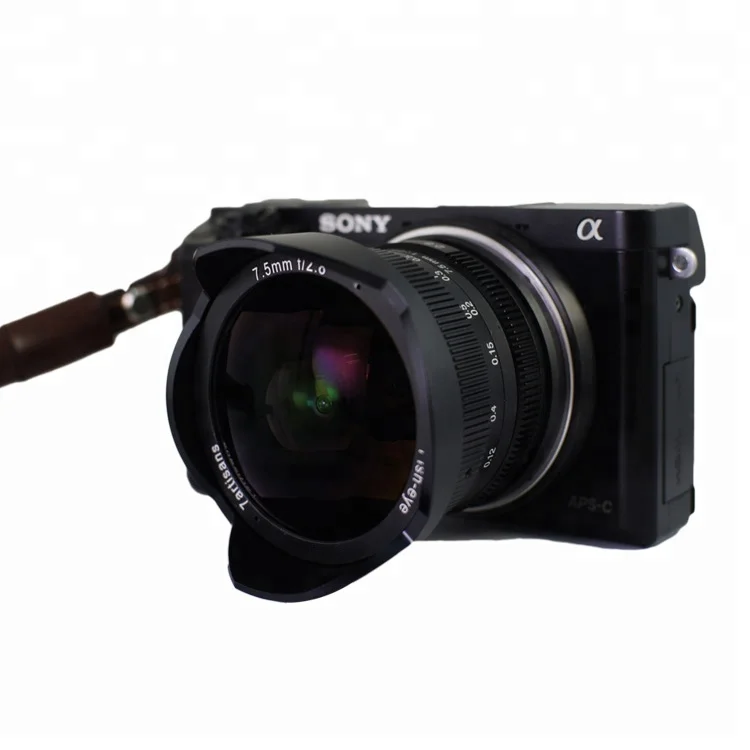 7artisans 7.5mm f2.8 fisheye lens 180 APS-C Manual Fixed Lens For E Mount Canon EOS-M Mount Fuji FX Mount