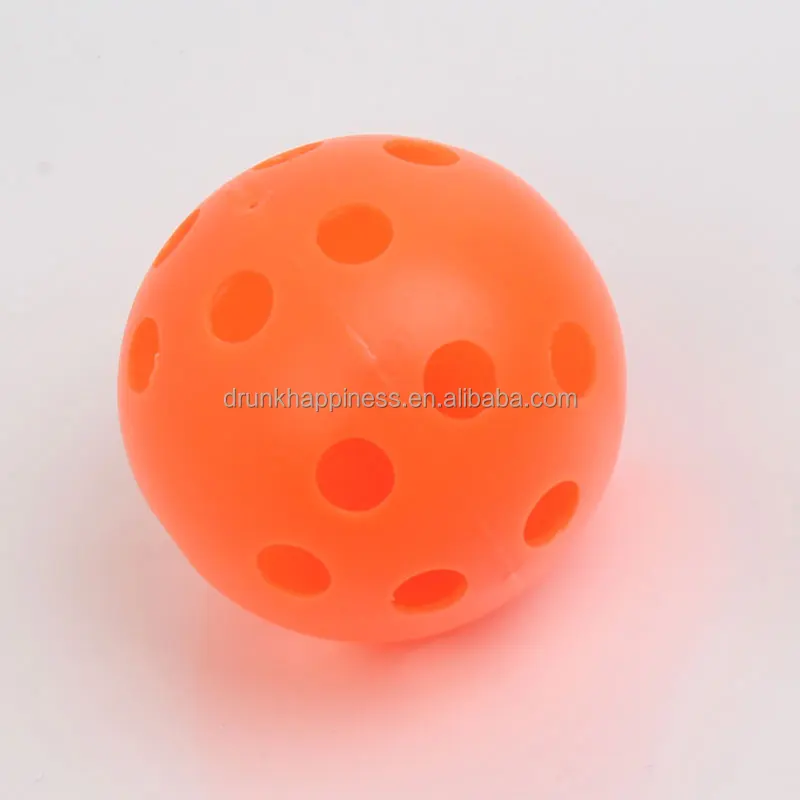 Durable PE Pickleball 26 Hole, 10 Sizes, 100 Colors