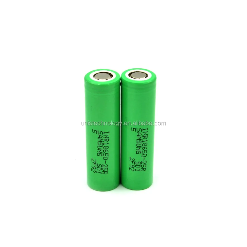 Genuine INR18650-25R 2500mAh 3.6v 20A Discharge Inr 18650 25r Power Tools Battery