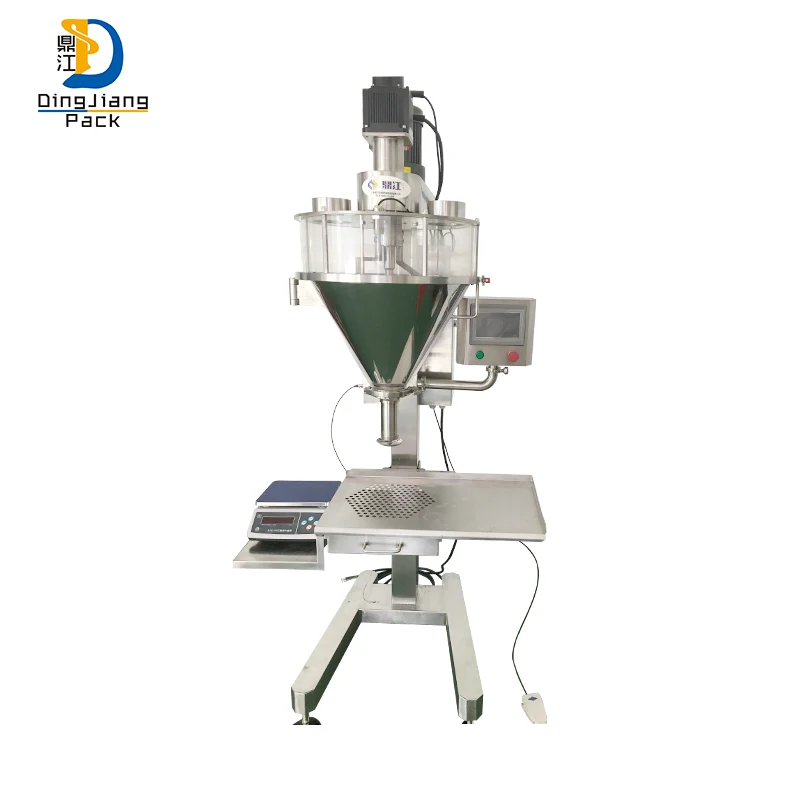 Wholesale order semi-automatic vanilla packaging powder machine price