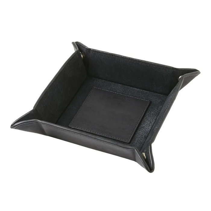 
leather jewelry dice tray jewelry tray phone charger desck organizer tray 