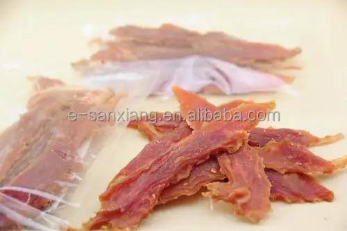 
dry duck breast dog treat pet snacks food 