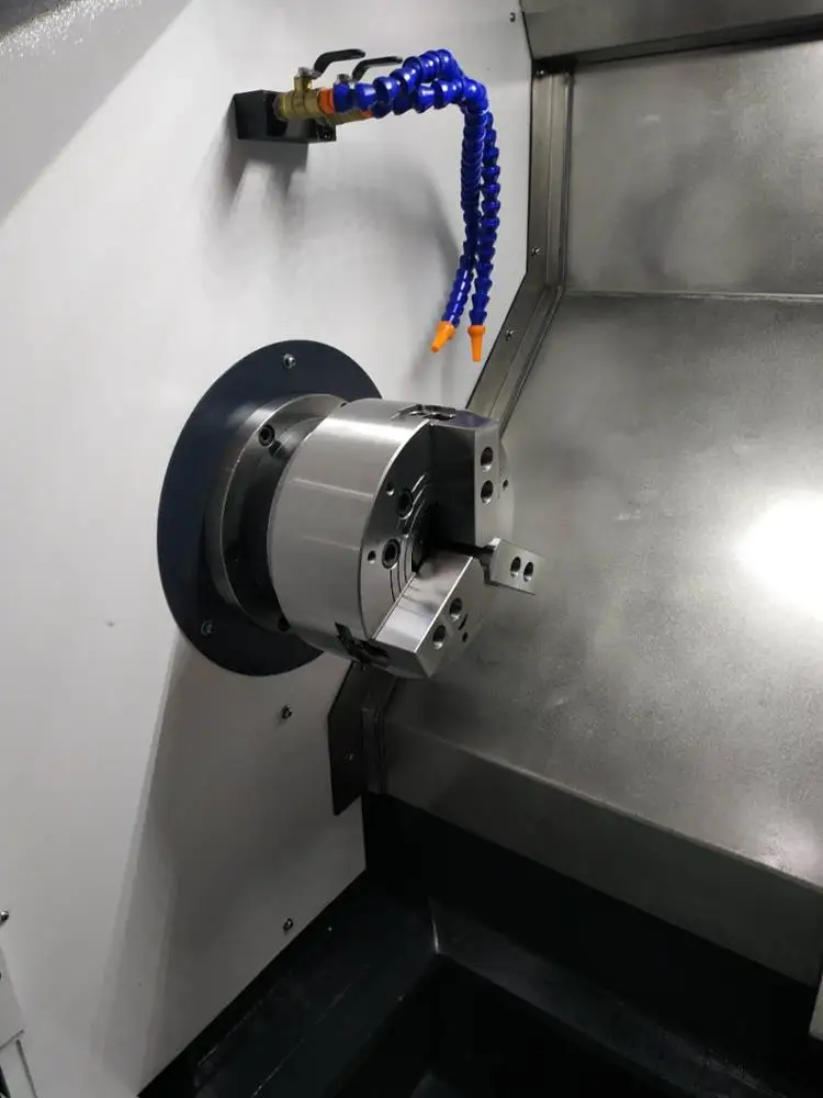 TCK6350  SLANT BED AND LINEAR GUIDE WAY CNC METAL  LATHE