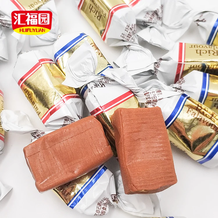 
HUIFUYUAN brand sweet chocolate milk candy 