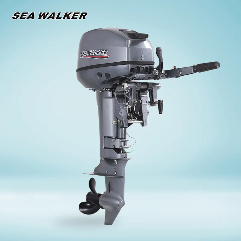 Seawalker Long  Shaft 2 Stroke 15HP Outboard Motor boat Marine Engine   Boat Engine