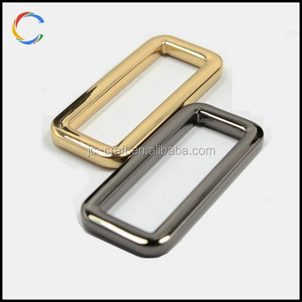 Unisex Stylish Metal Square Buckel Bag Accessories Side Release Buckle