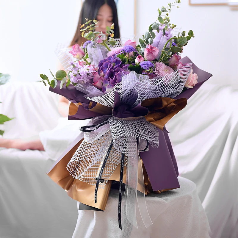 
waterproof high quality gift packing printed greaseproof paper 