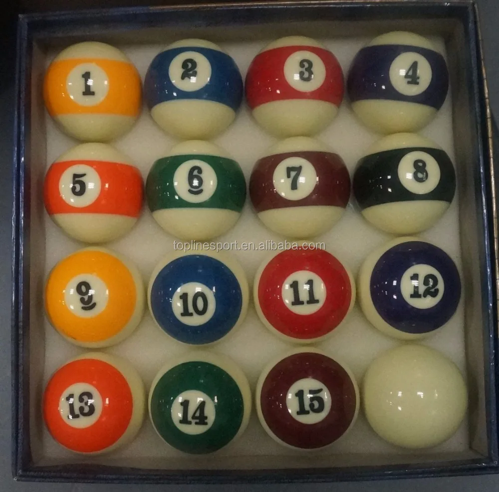 Классический поли бильярдный мяч с надписью 2-1/4 дюйма