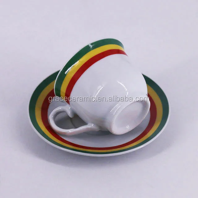 6 шт. Королевский классический фарфор, новая кофейная чашка Rekebot в эфиопском стиле