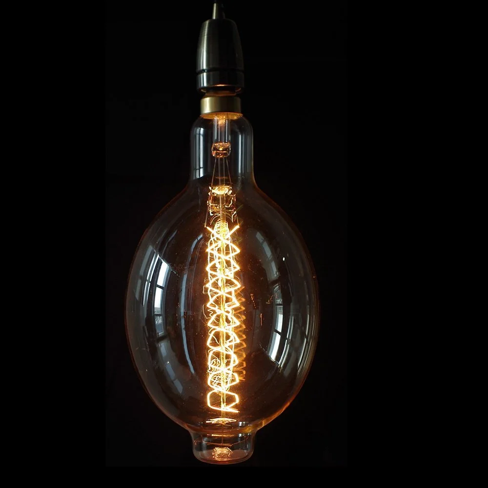 New Product Extra Large Size Vintage E27 40W 60W Edison Light Bulb Antique Oversized Incandescent Bulb BT180