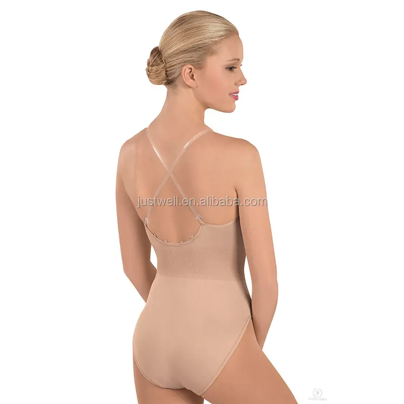 Adult Seamless Camisole Nude Leotards