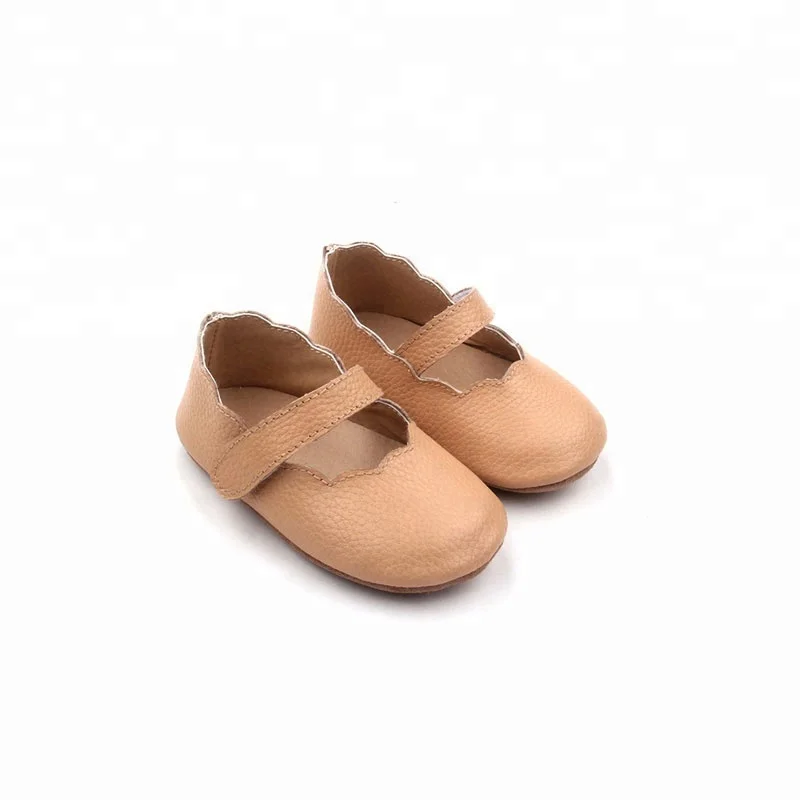 High Quality 0-24 Months Baby Real Leather Girls Dress Shoes