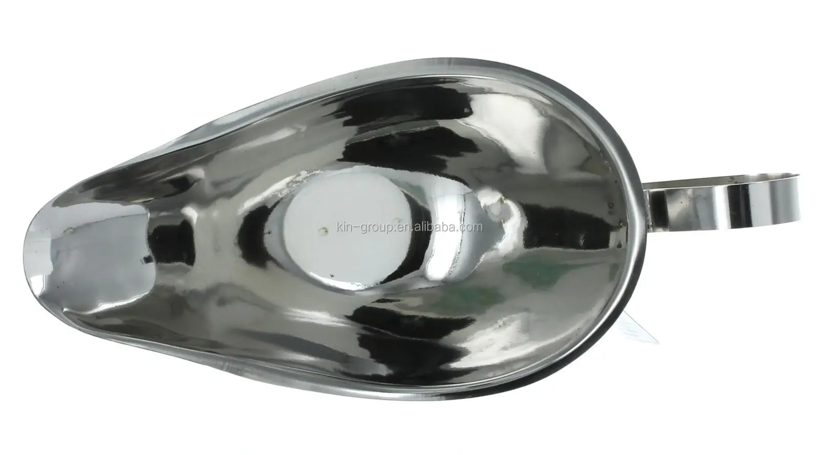 
Stainless Steel Saucier with Ergonomic Handle and Big Lip Spout 