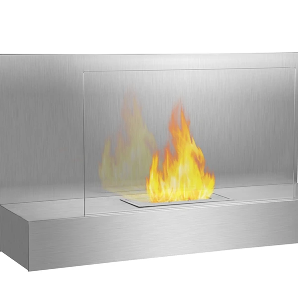 Simple modern design wall-mounted enthanol fireplace indoor heater