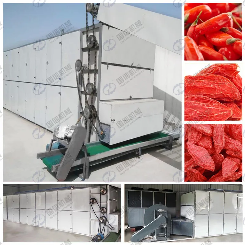 
guoxin safe and reliable operation good quality dried salted fish drying machine 