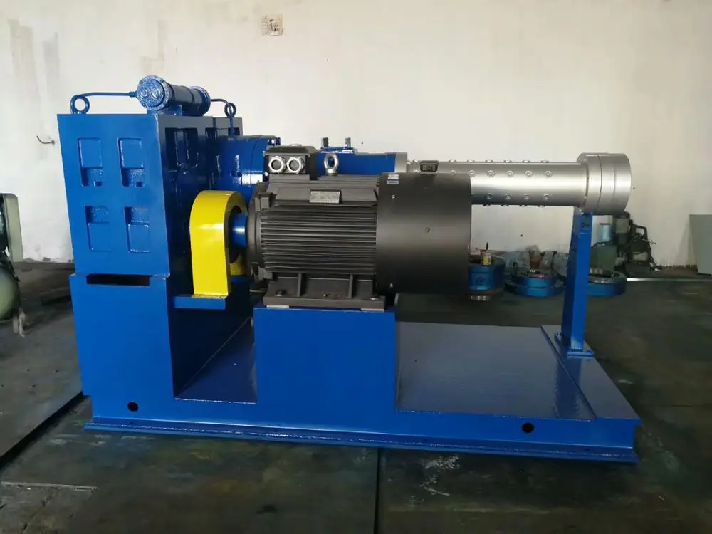 
single screw extruder rubber hose profile extruding machine 