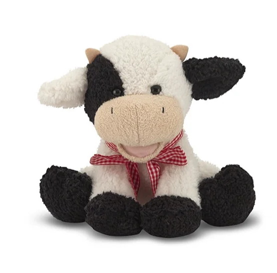 Free patterns Wholesale custom animal cow toys small cow stuffed toys