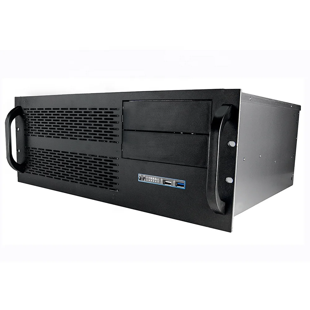 PC Computer Industrial Rack Mount Server Chassis Case 4U