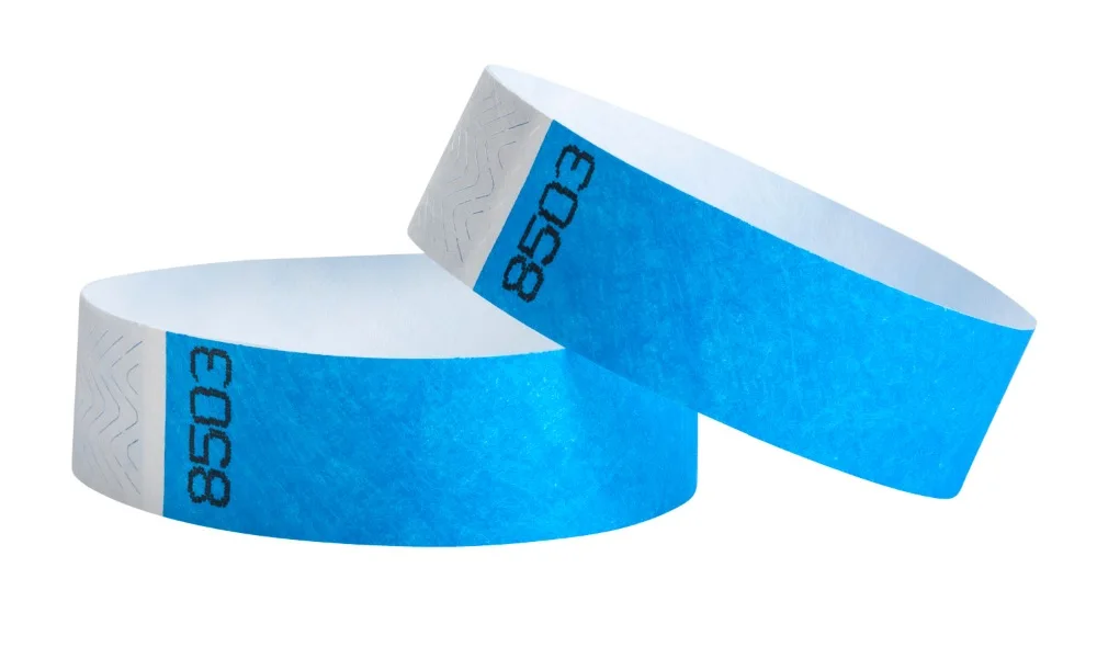 
Tyvek Wristbands Solids Manufacture/Tyvek Wristbands/Sequential Number Tyvek Wristbands 
