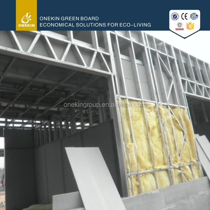 
9/12mm drywall partition mgo board magnesium oxide board 