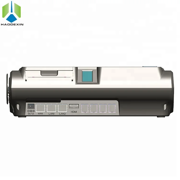 10.1 inch Android touch screen POS terminal HD screen POS system with thermal printer and fingerprint reader POS GC039G