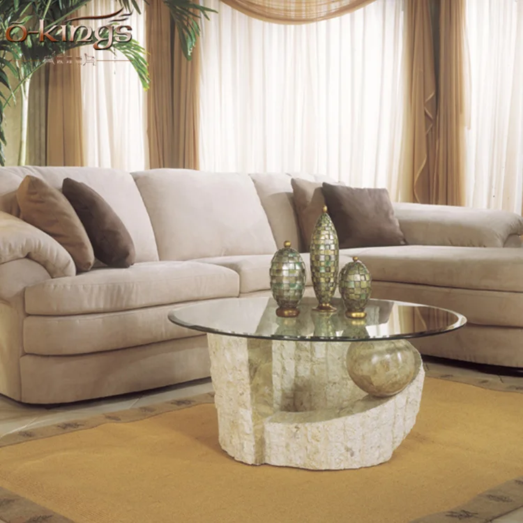 Delicate shape furniture exotic taste coffee table