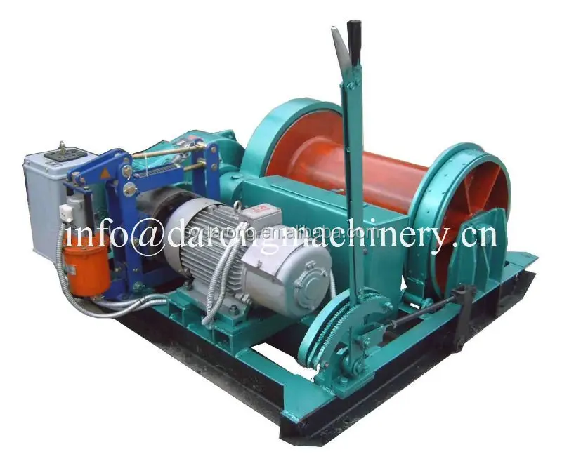 Mine sinking shaft winch 10ton lifting machine