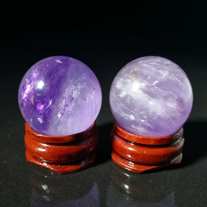 Natural Beautiful Amethyst Sphere Quartz for Spirital Healing Crystal Balls for sale