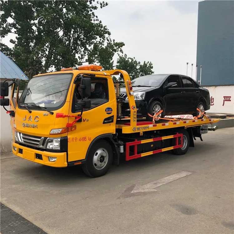 Низкая цена Средний Долг JAC Эвакуатор эвакуатор спасения дороги транспортное средство для продажи
