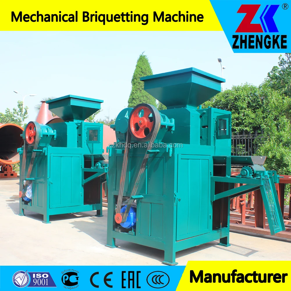 Energy saving manganese iron powder ball press machine cast ore powder briquetting make machine/briquette making machine