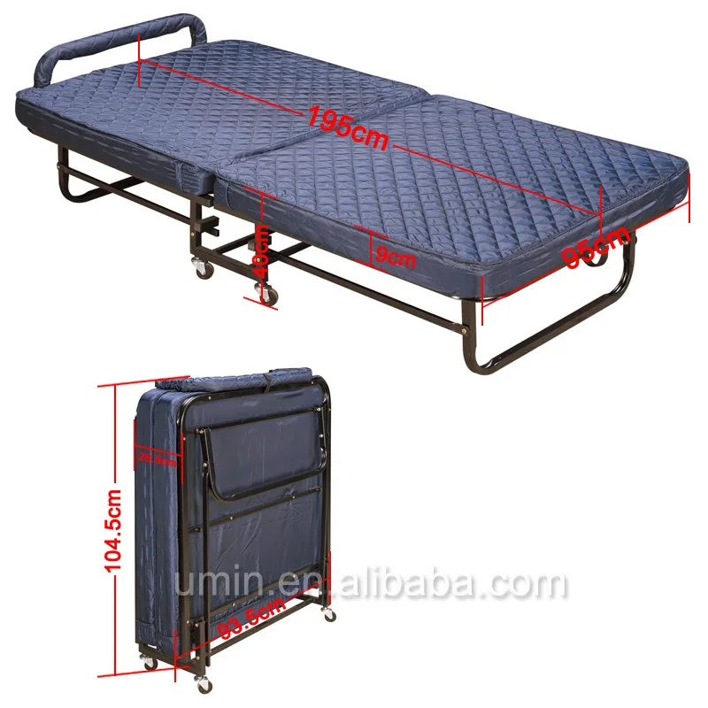 Cheap Metal Single Folding Bed Supplier