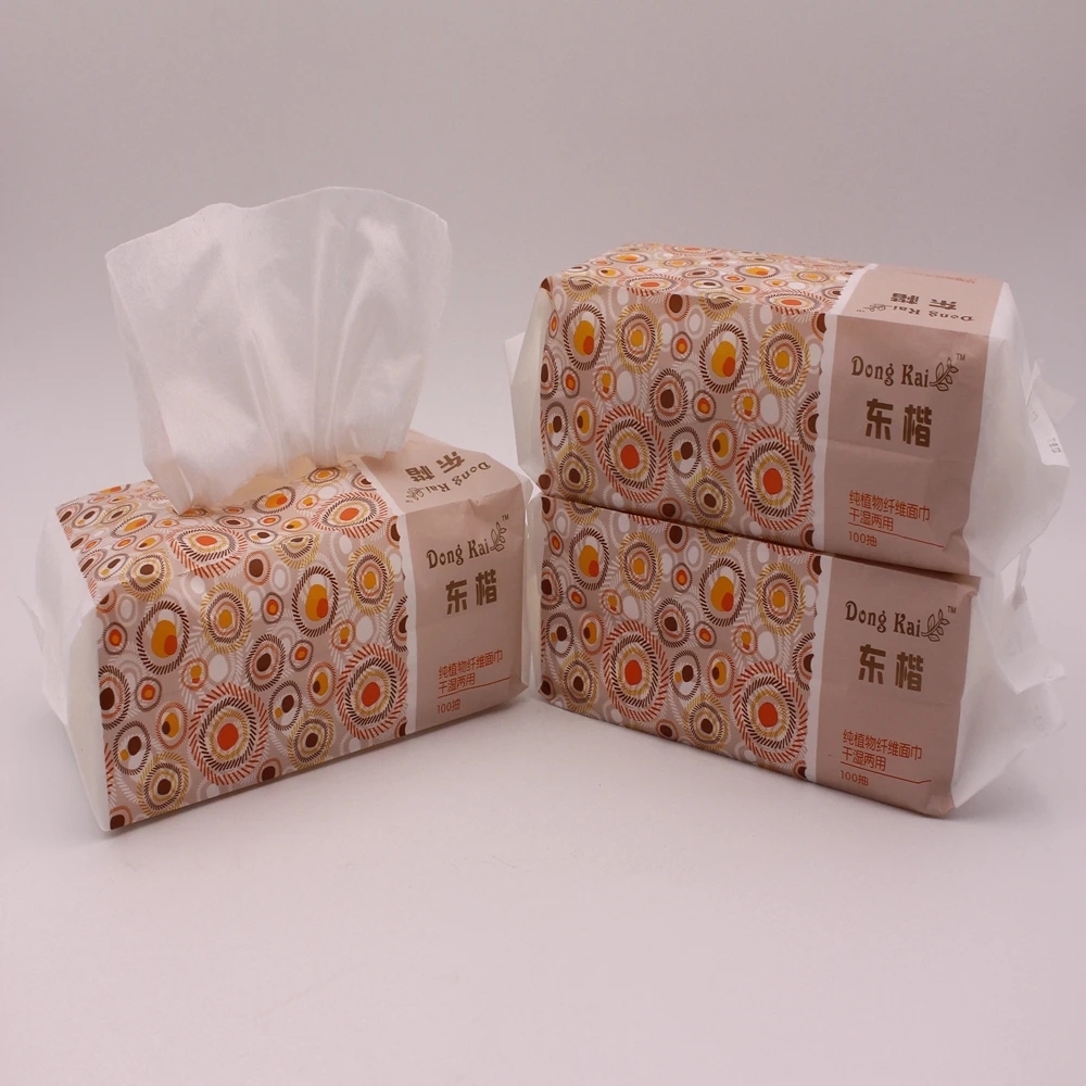 
wholesale baby cotton tissue spunlaced fabric wipes 