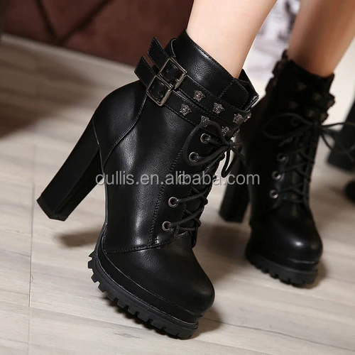 2016 hot selling most popular girls high heel sexy winter boots PC4026