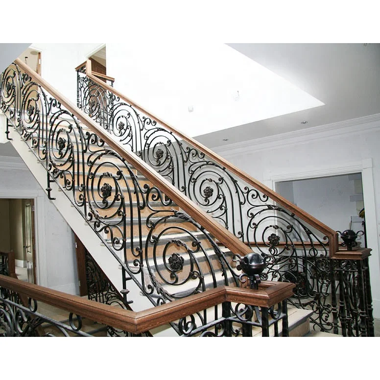 2013 manufacturer wrought iron stairway railings spiral staircase