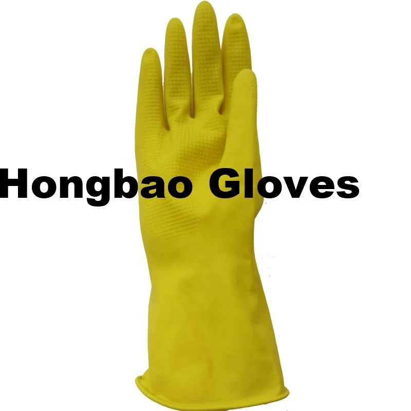 55g cheap latex kitchen gloves