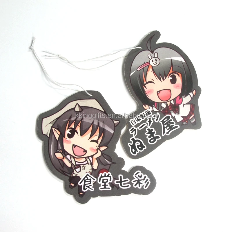 Customized Flavour & Fragrance Air Fresheners Anime Car air Freshener