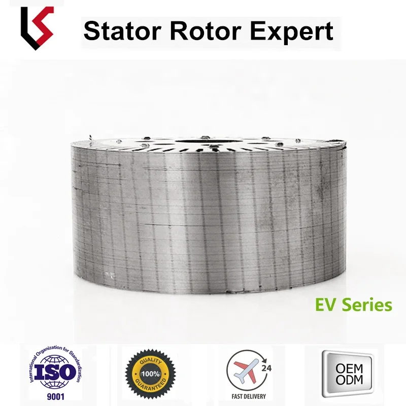 Brushless continous winding external/internal magnet rotor stator OD 145 ID 99 slots 72  stator and rotor stacks