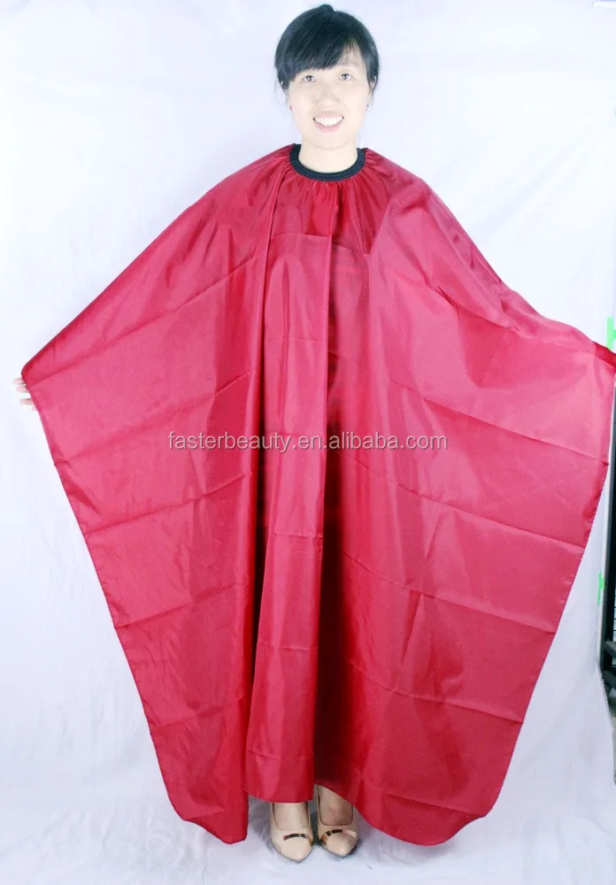 
Professional high quality Waterproof & Oil cutting cape , satin salon cape 
