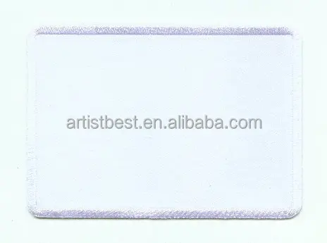 
High Quality Name Blank Back Glue Garment Embroidery Patch 