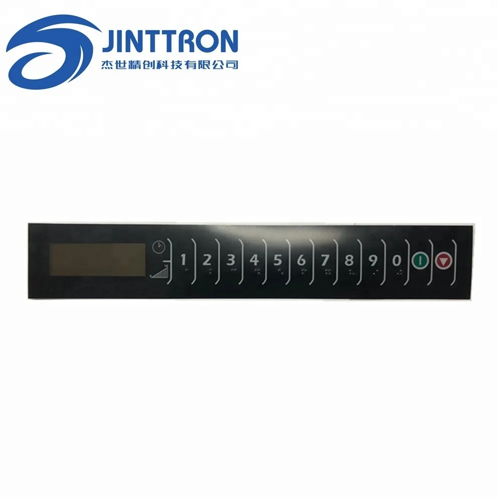 Home-appliance Membrane Switch with Long Lifespan Tactile Snap Dome with braille