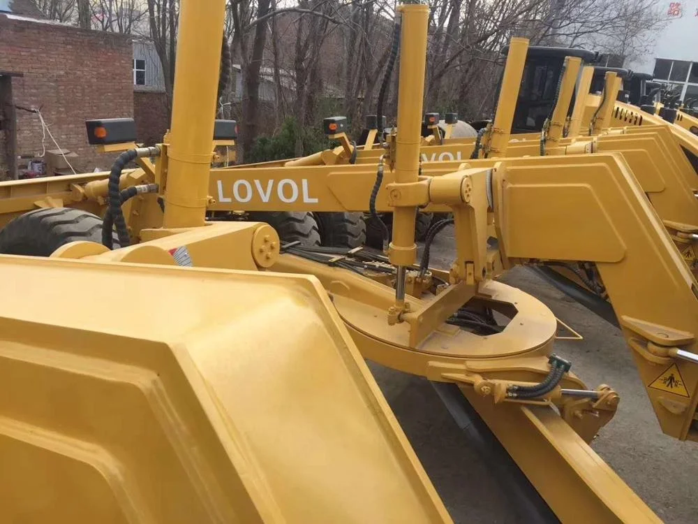 Hydraulic Motor Grader 15ton Road Graders Articulated Self-propelled Cummis Engine 165HP with Ripper