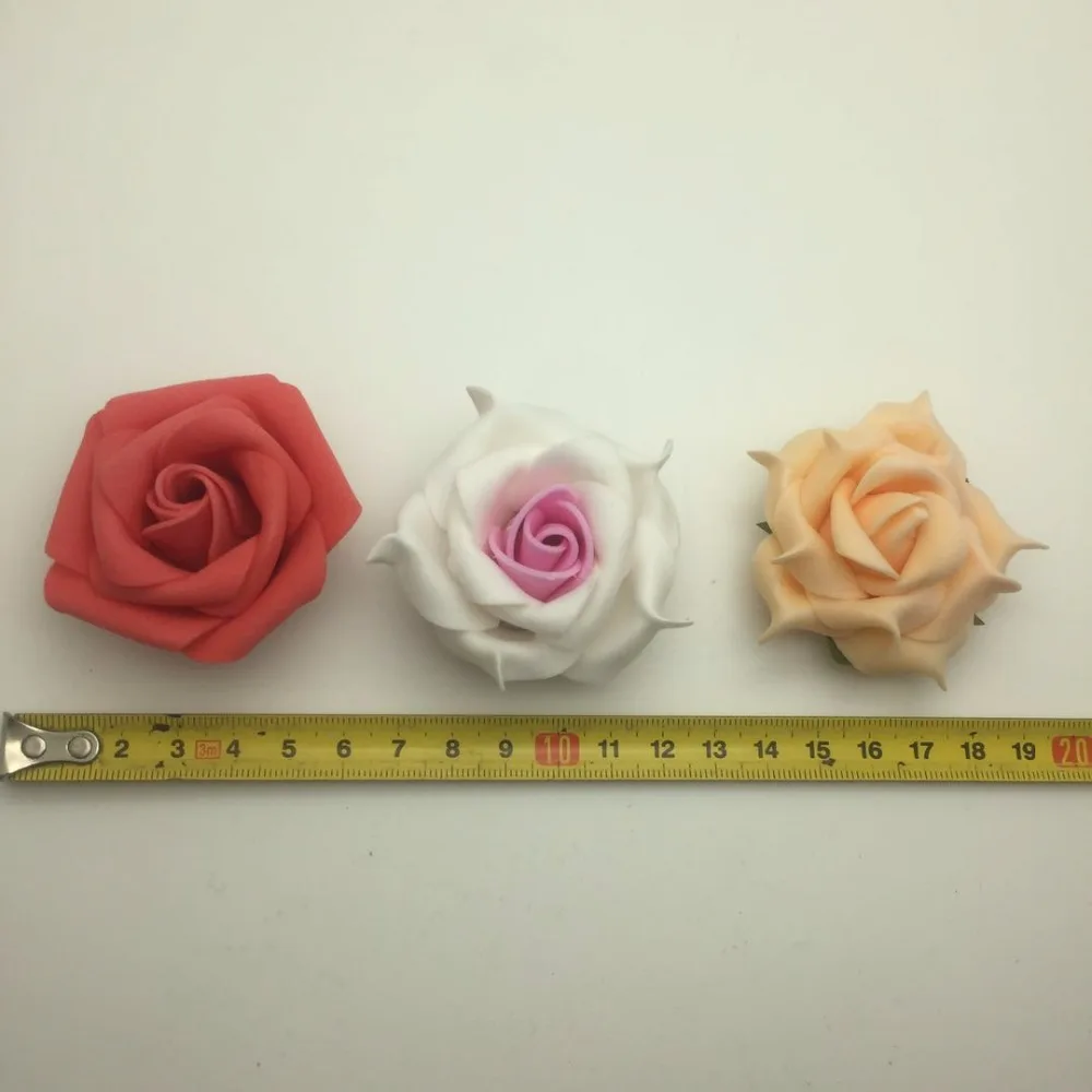 
Factory supply high quality artificial floral PE foam flower rose decoration rose wedding EVA light 