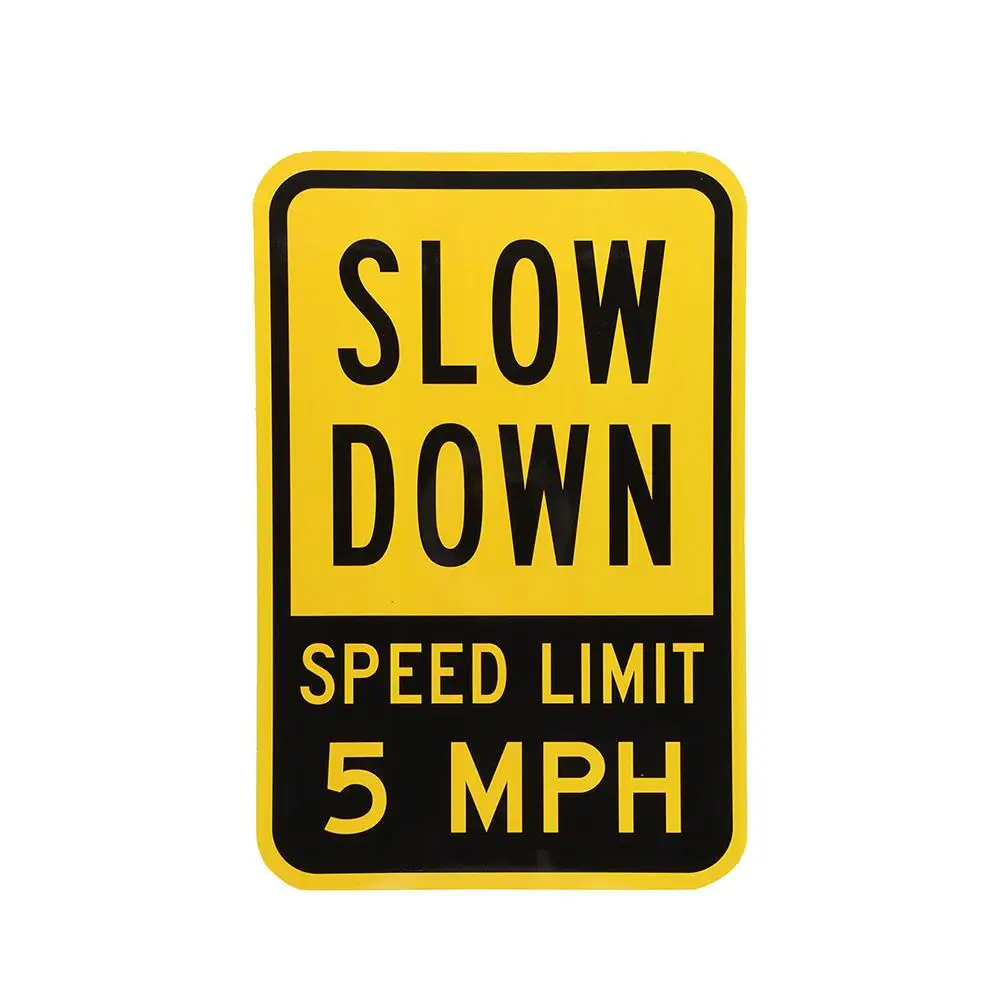 Wholesale Custom International Street Highway Parking Safety Traffic Control Warning Aluminum Board Reflective Road Sign