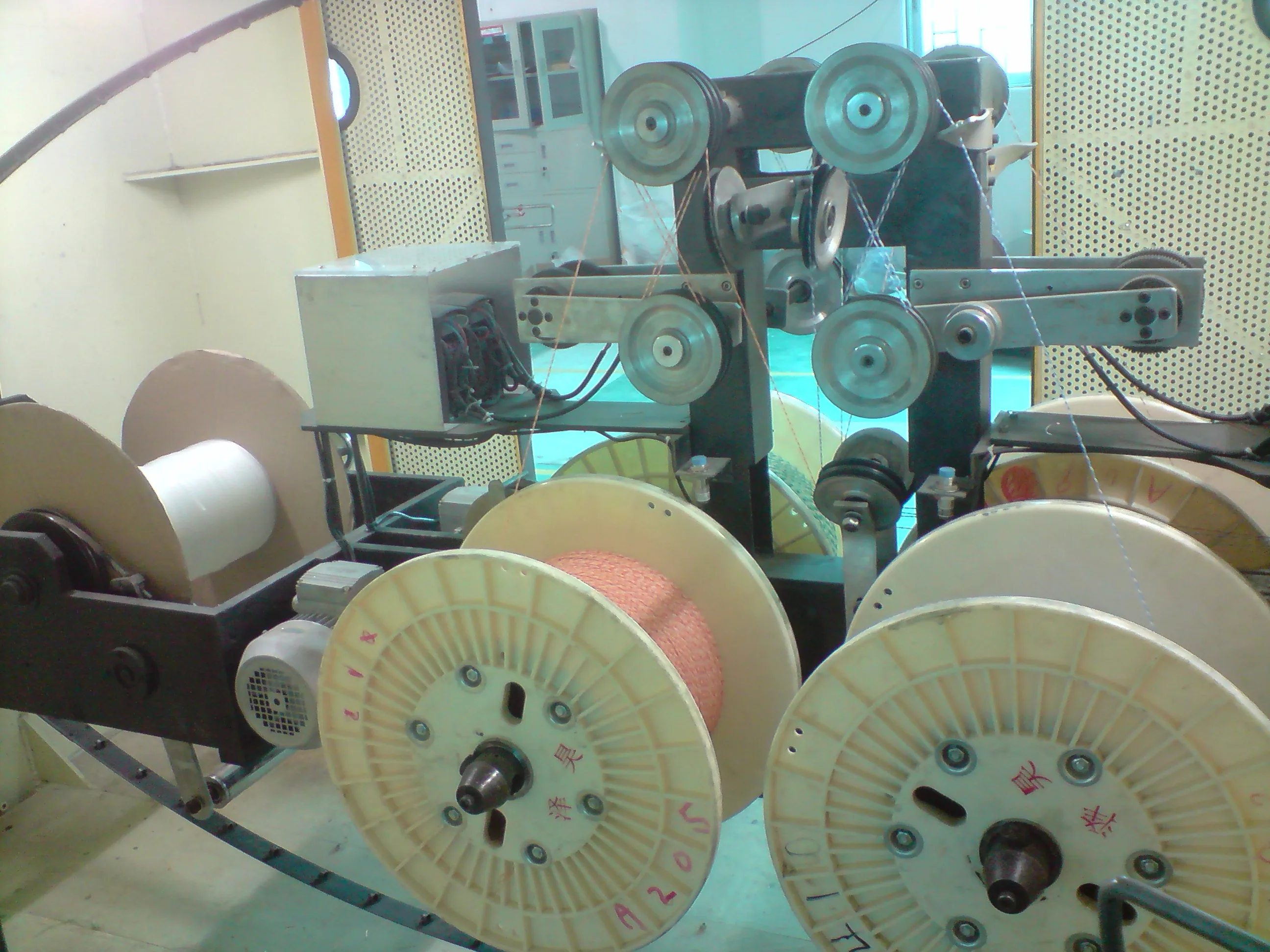 Physical Foaming Coaxial Cable Data Cable Extrusion Production Machine