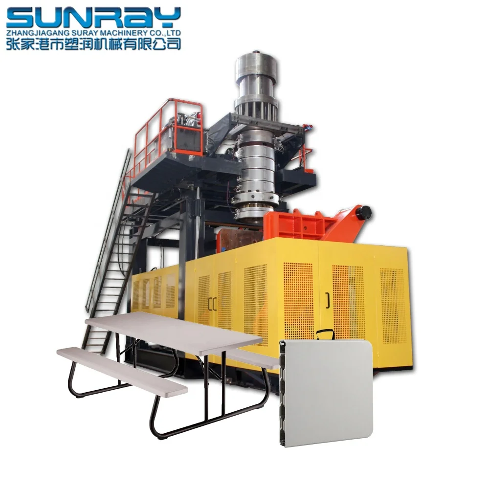 Простой и простой пластиковый стол для встреч с стульями, выдувная машина, пластиковый стол, выдувная формовочная машина