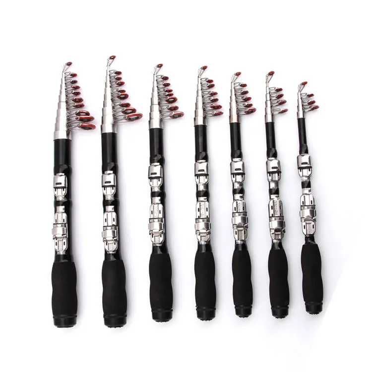 Super soft material japan 4.5m handing surf mini fiberglass blank sea telescopic fishing rod