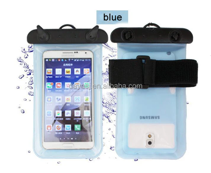 IPX8 Waterproof Phone Bag Underwater Dry Case With Arm Band for Mobile Phone
