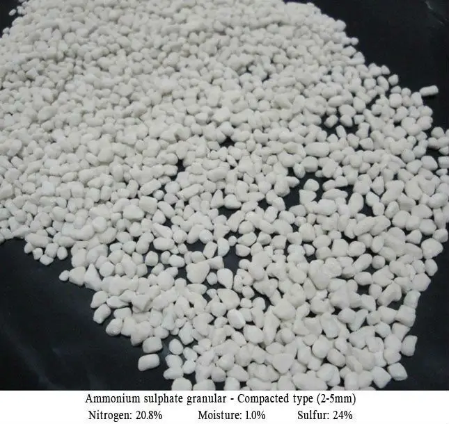 Hot Sale For Export nitrogen fertilizer Ammonium Sulphate granular
