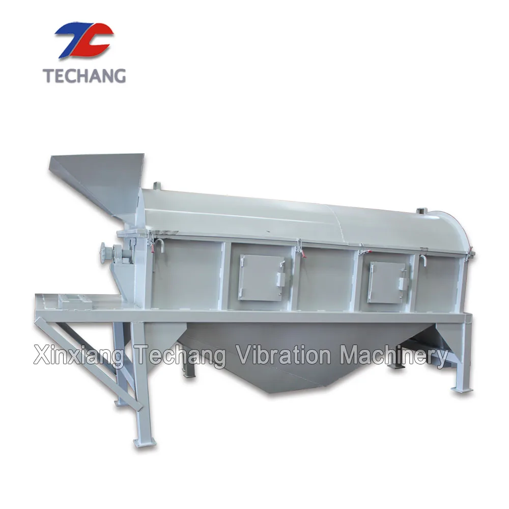 Rotary compost sieve drum screen trommel vibrating sieve