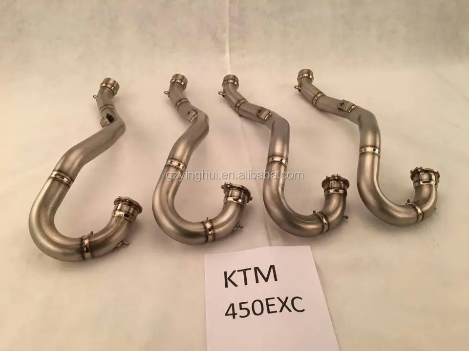 KTM450 EXC Motorcycle Complete Titanium Performance Exhaust System